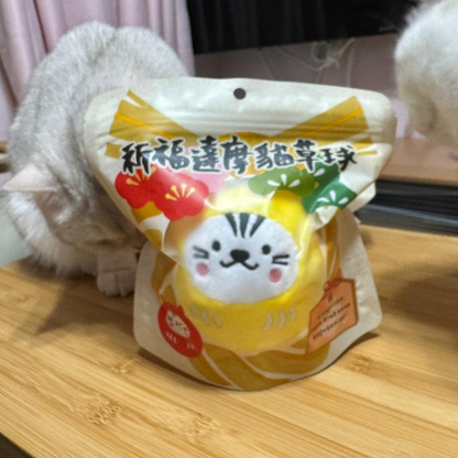 [代購] 達摩貓草球